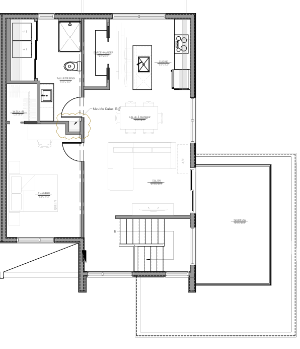 Plan du grand 3½